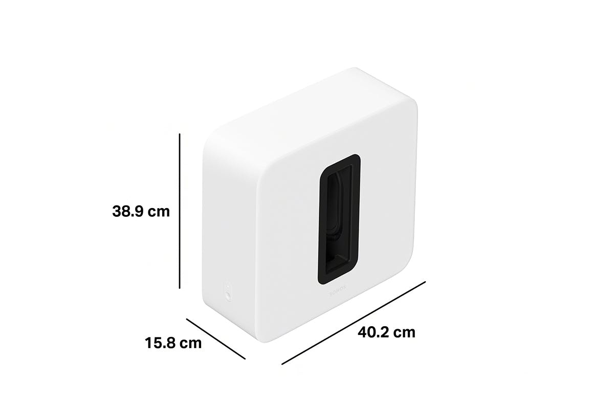Sonos Sub Gen 4 | White | SUBG4UK1-6