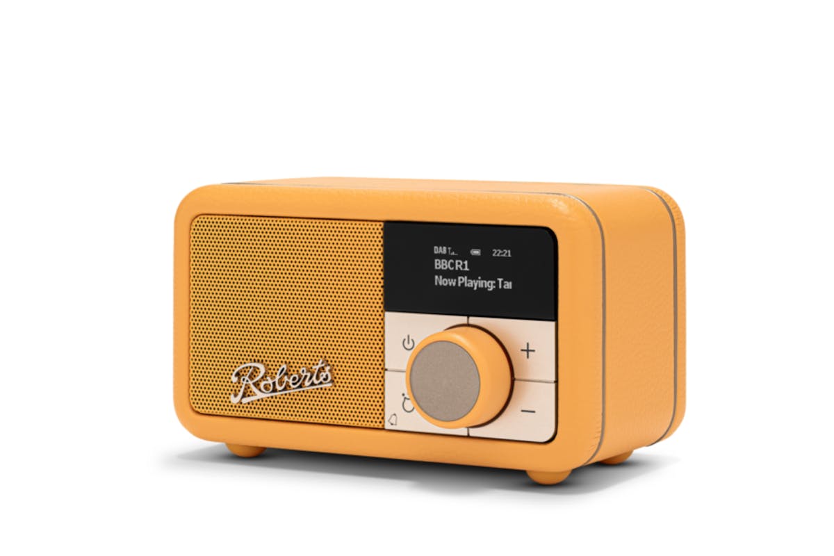 Roberts Revival Petite 2 FM Radio with Bluetooth | Sunburst Yellow-2
