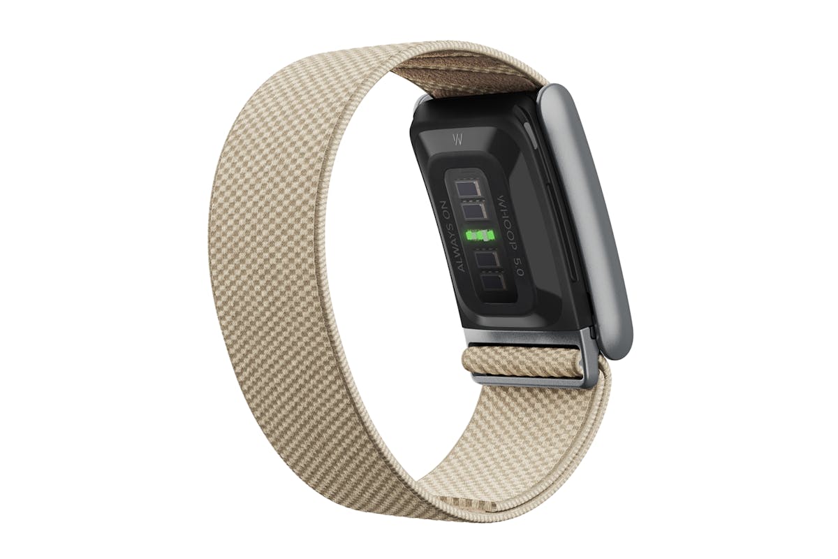 Whoop 5.0 SuperKnit Band | Compatible with One, Peak | Dune-4