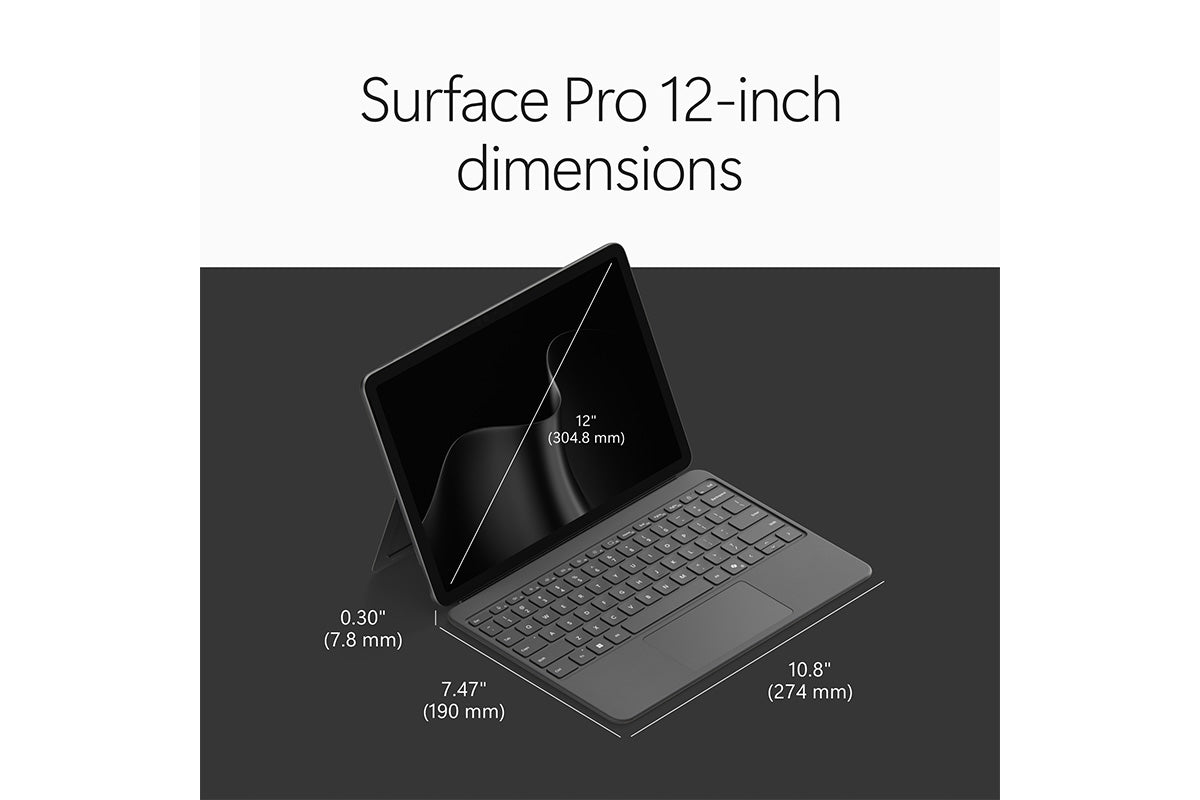 Microsoft Surface Pro 12" | Copilot+ PC | Snapdragon® X2 Plus (6 Core) | 16GB | 256GB | Black-16