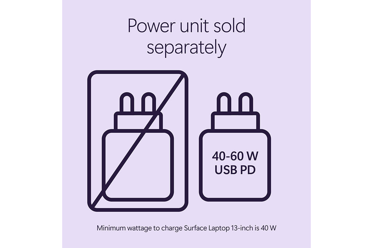 Microsoft Surface 13" Laptop Snapdragon X2 Plus (6 Core) | 16GB | 512GB | Qualcomm Adreno™ | Violet-15