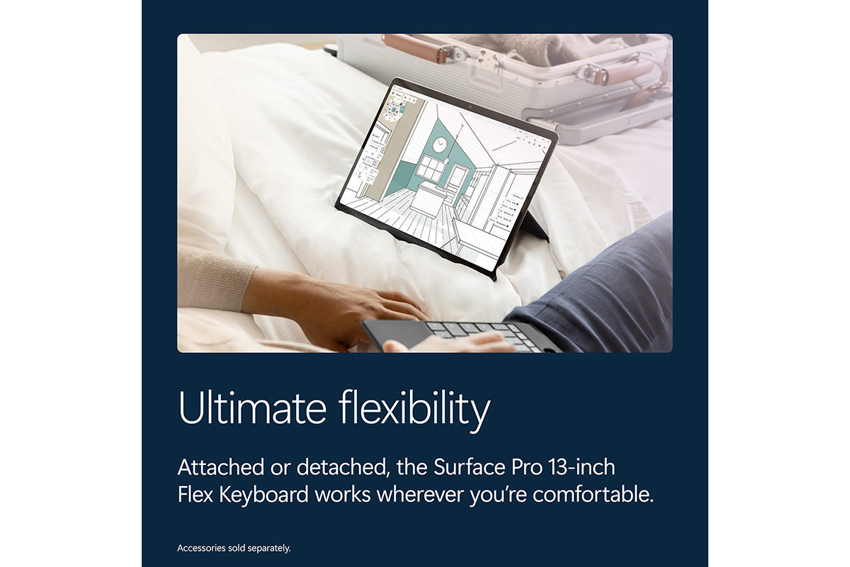 Microsoft Surface Pro | Copilot+ PC  | Snapdragon X Plus | 16GB | 256GB | Platinum-14