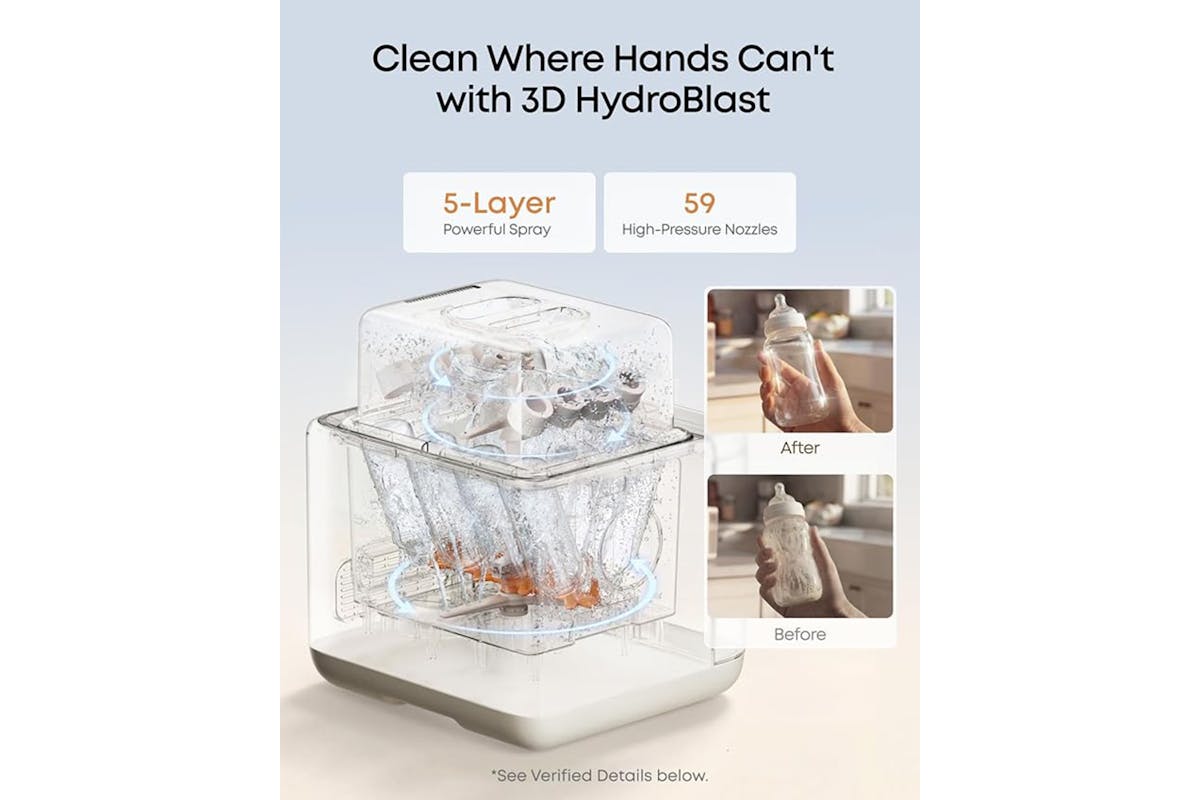 Eufy S1 Pro Baby Bottle Washer and Steriliser | T6010283-2