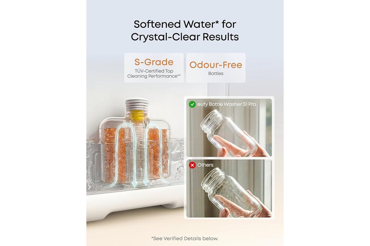 Eufy S1 Pro Baby Bottle Washer and Steriliser | T6010283-3