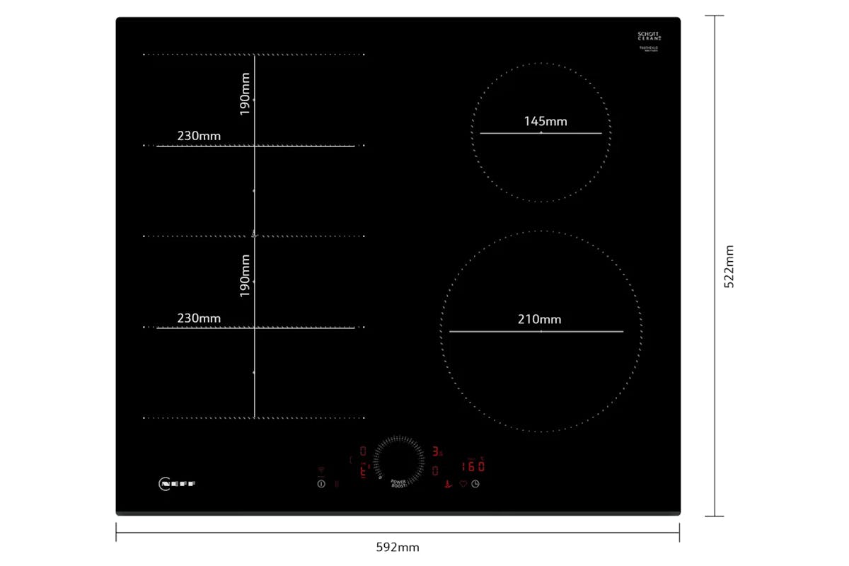 Neff N 70 60cm Induction Hob | T66FHE4L0-5