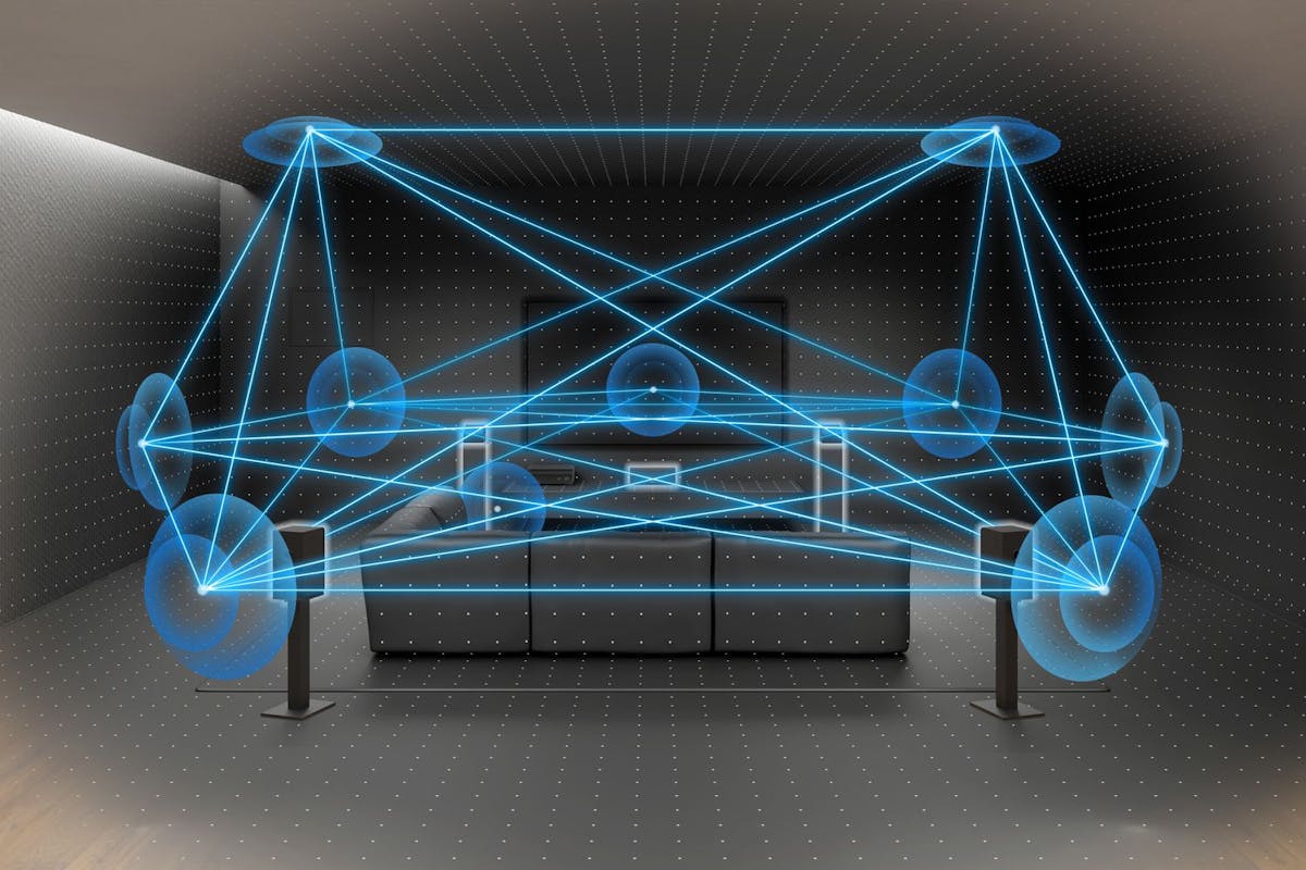 Sony 360 Spatial Sound Mapping 8K 7.2 ch AV Amplifier | TAAN1000CEK-10