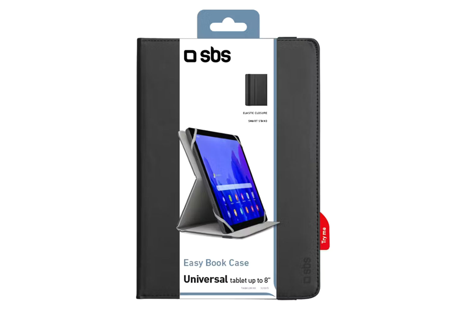 SBS Tablet 8'' All-purpose Book Case with Stand | Black-2