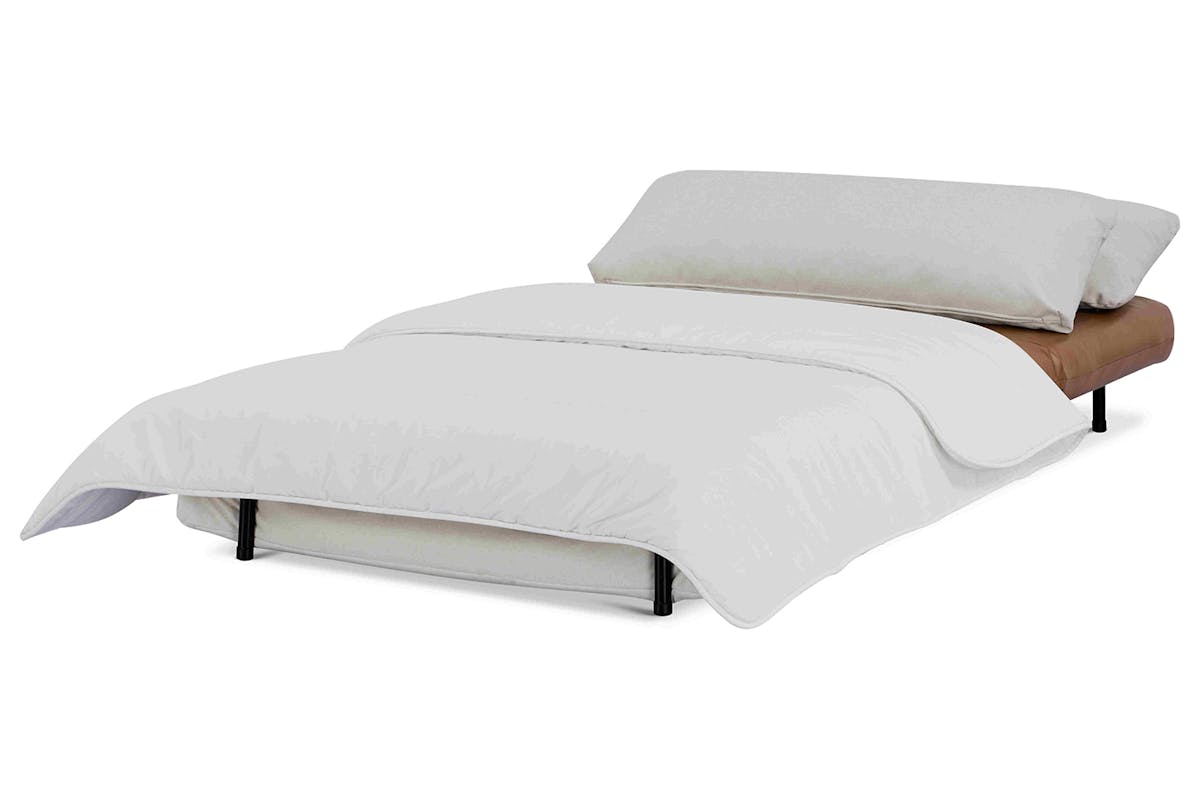Henry 1 Seater Sofa Bed | Tan/Cream-8