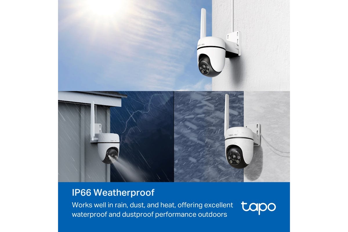 TP-Link TAPO C501GW Turret IP Outdoor Security Camera | White-9