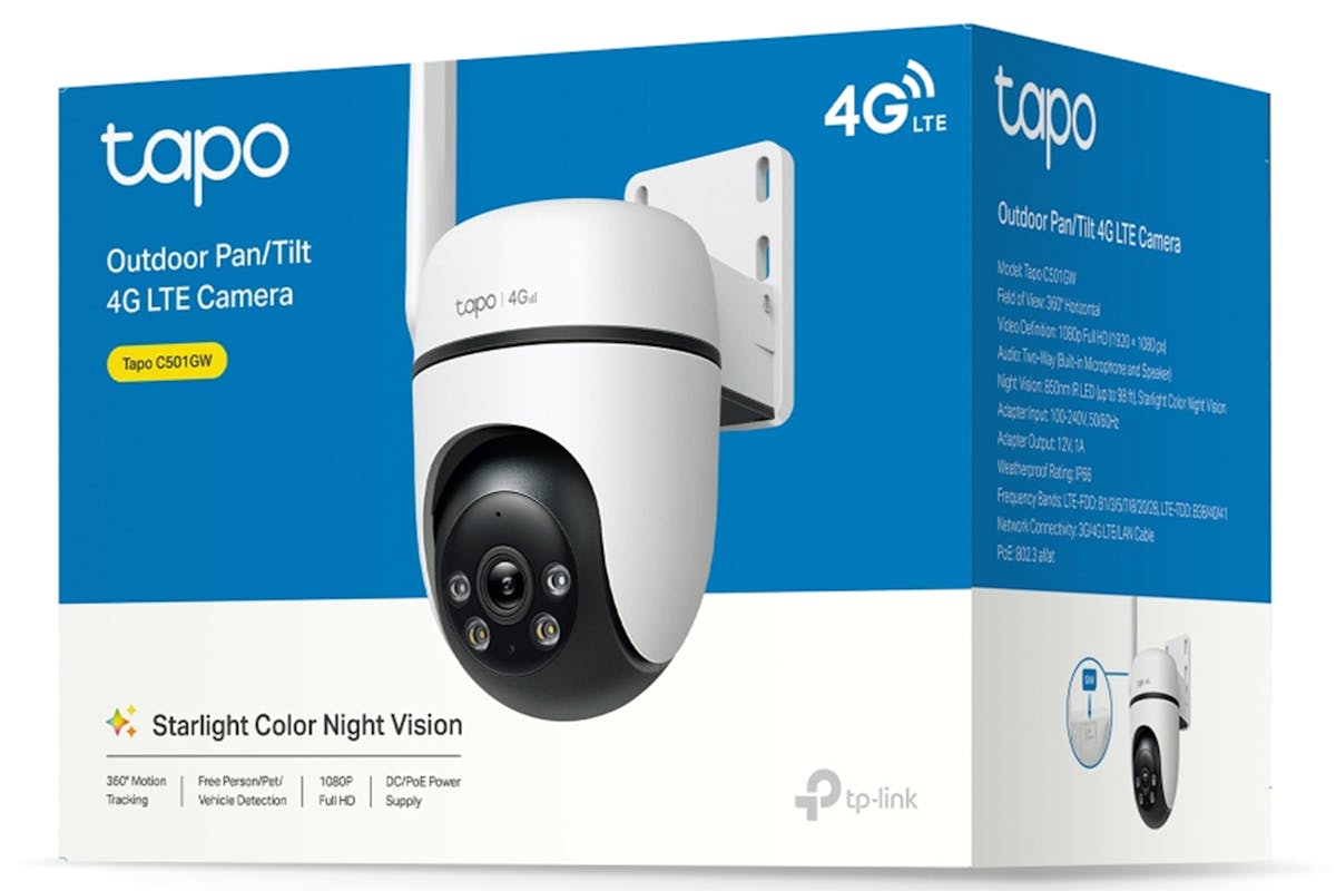 TP-Link TAPO C501GW Turret IP Outdoor Security Camera | White-10