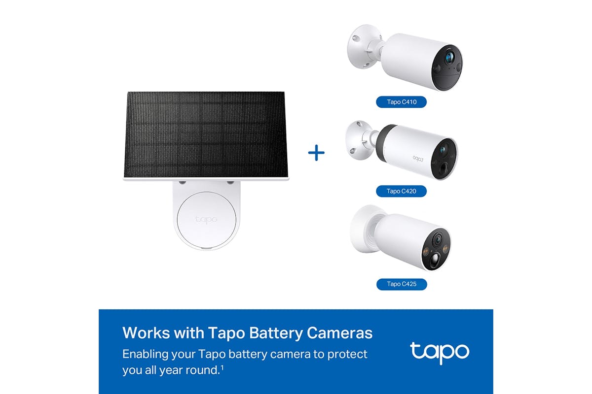 TP-Link Tapo Solar Panel | White-5