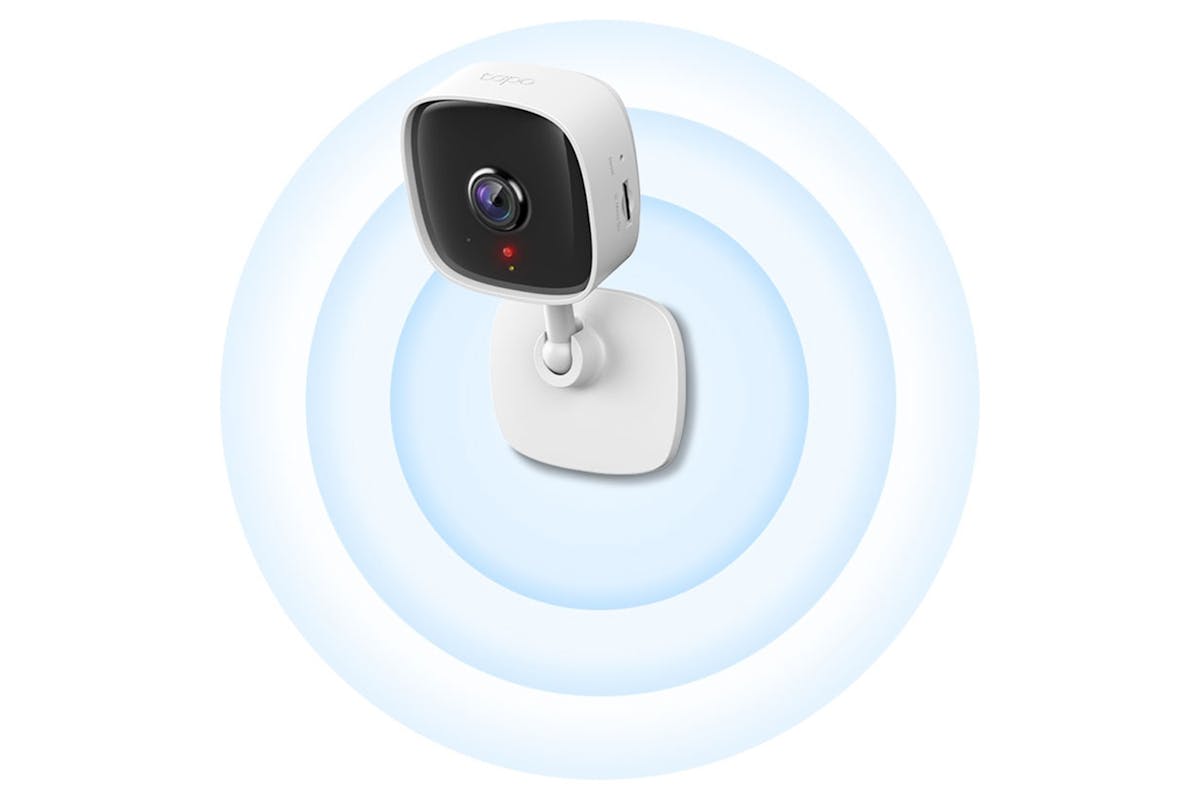 TP-Link Tapo Home Security Wi-Fi Camera | White/Black-2