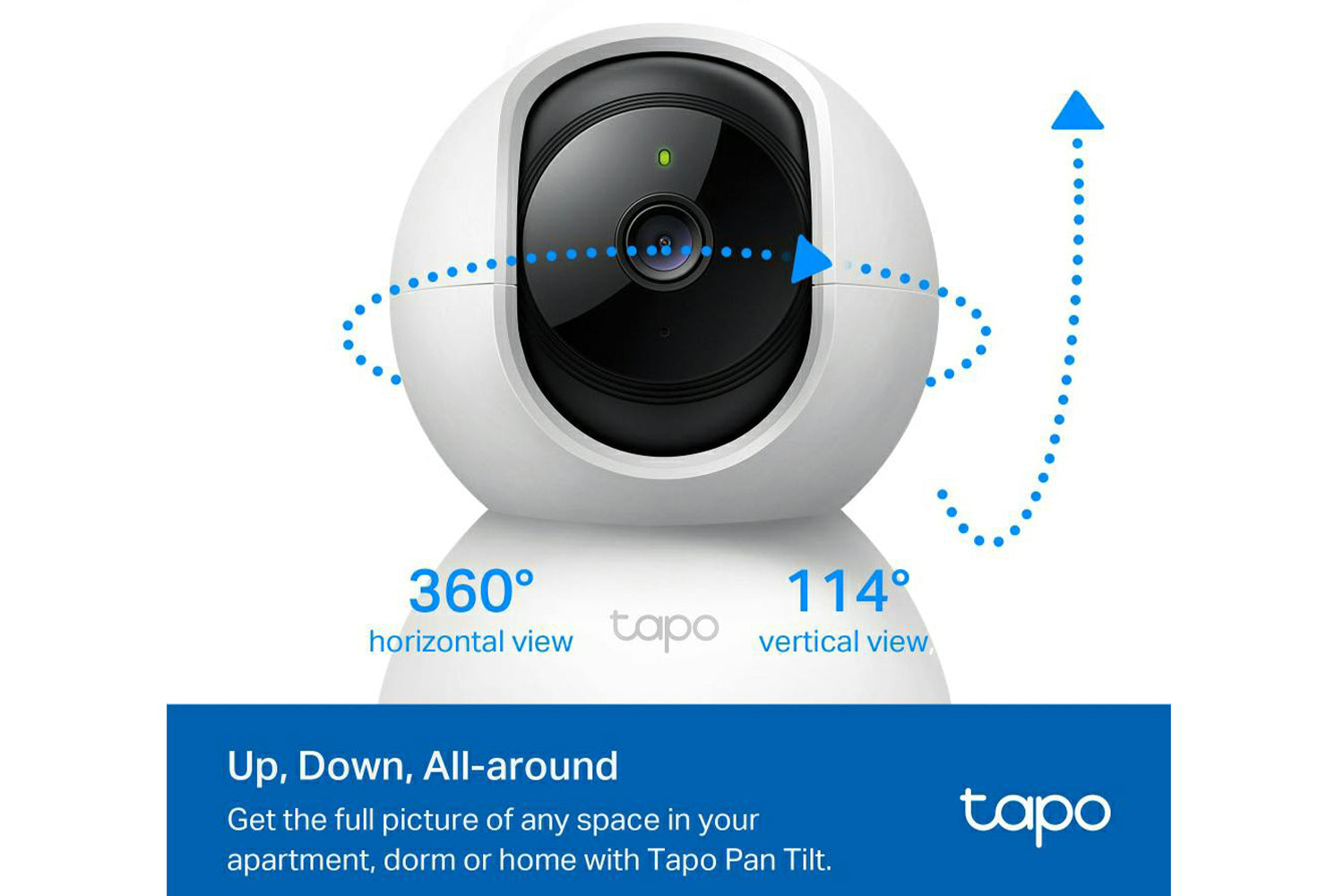 TP-Link Tapo Pan/Tilt Home Security Wi-Fi Camera | Pack of 2-4