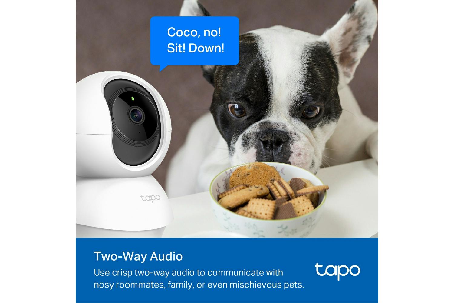 TP-Link Tapo Pan/Tilt Home Security Wi-Fi Camera | Pack of 2-7