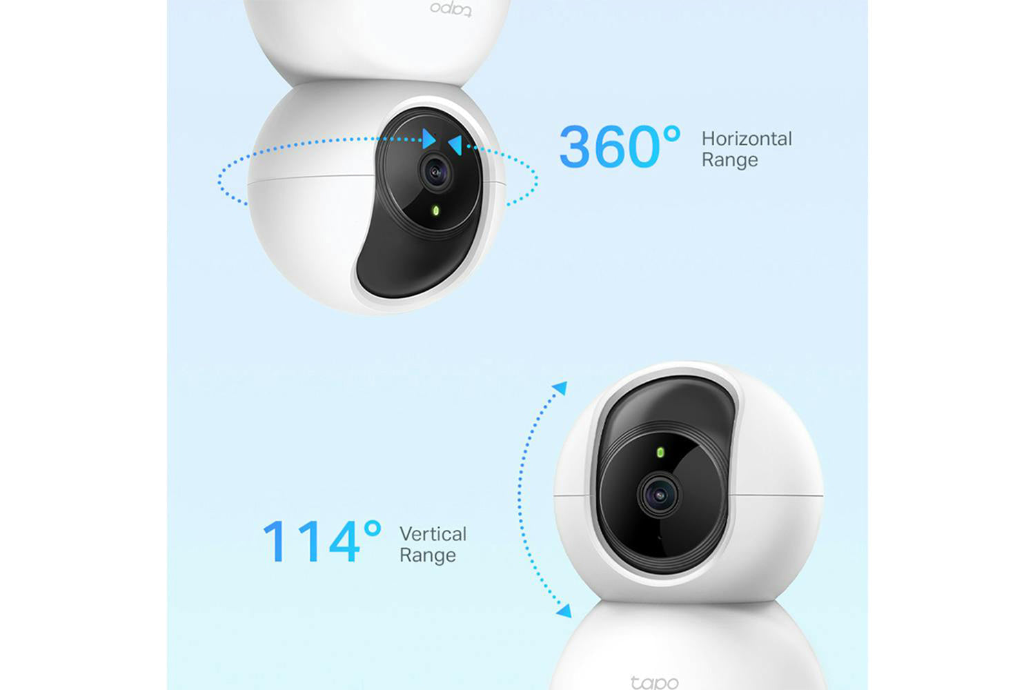 TP-Link Tapo Pan/Tilt Home Security Wi-Fi Camera | White-4