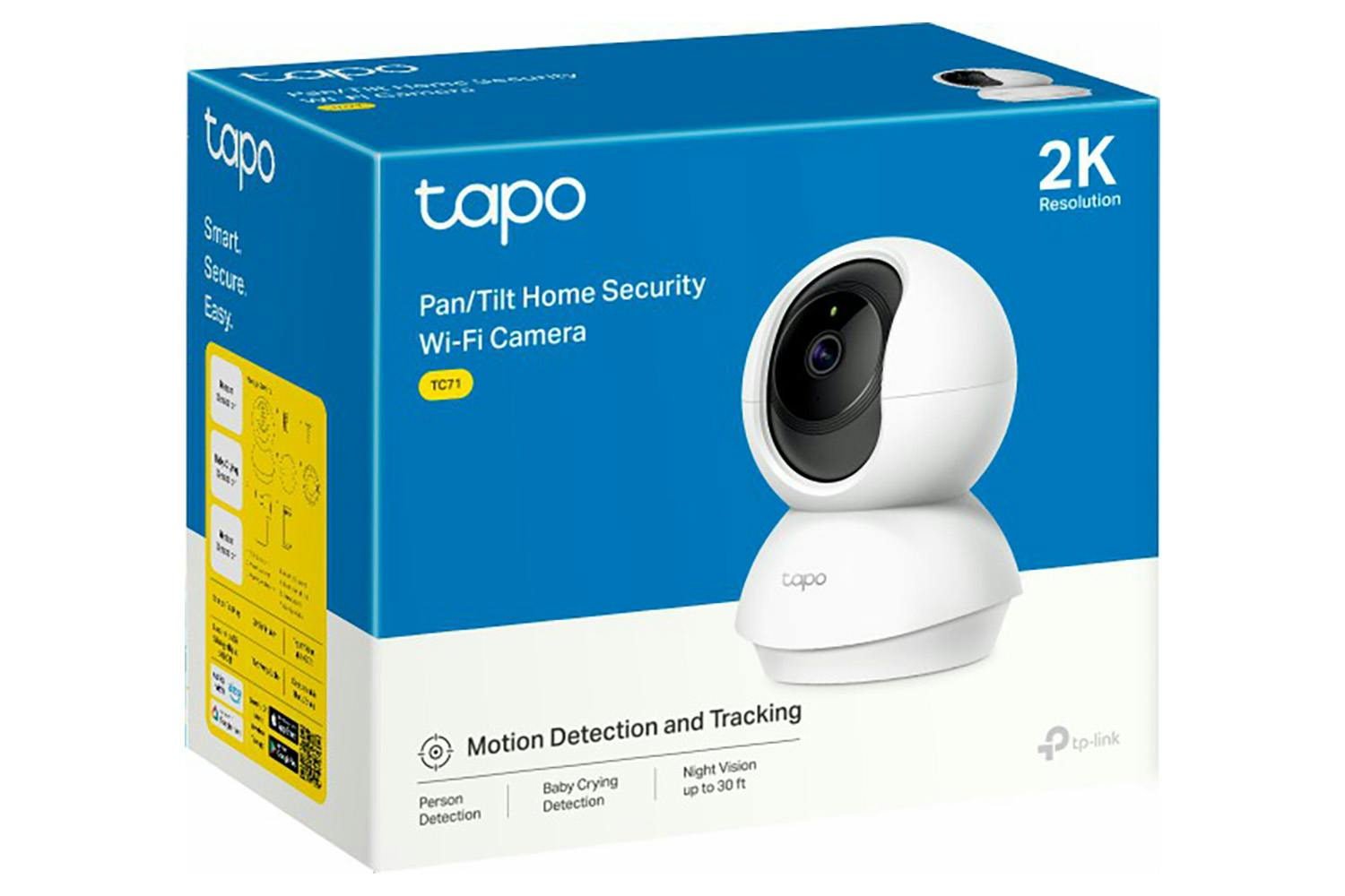TP-Link Pan/Tilt Home Security Wi-Fi Camera-7
