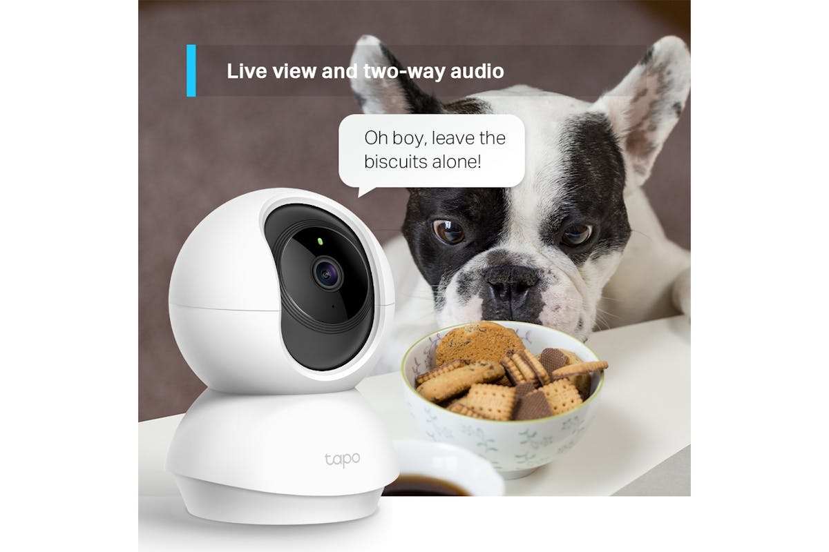 TP-Link Tapo Pan/Tilt Home Security Wi-Fi Camera | White-3
