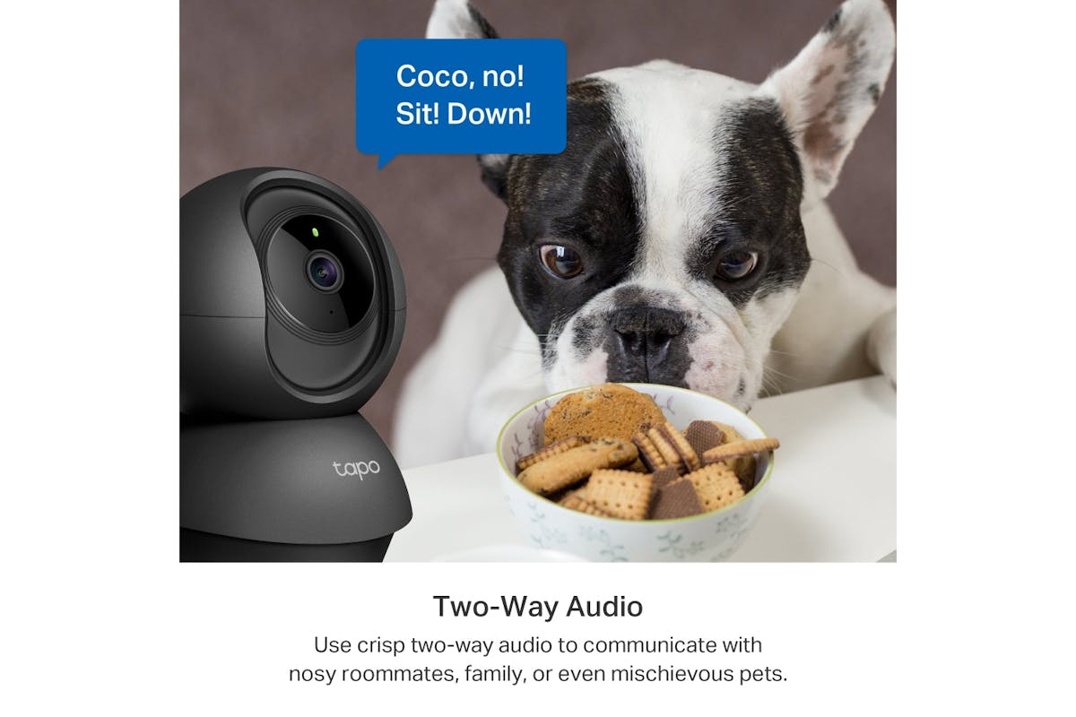 TP-Link Tapo Pan/Tilt Home Security Wi-Fi Camera | Black-8