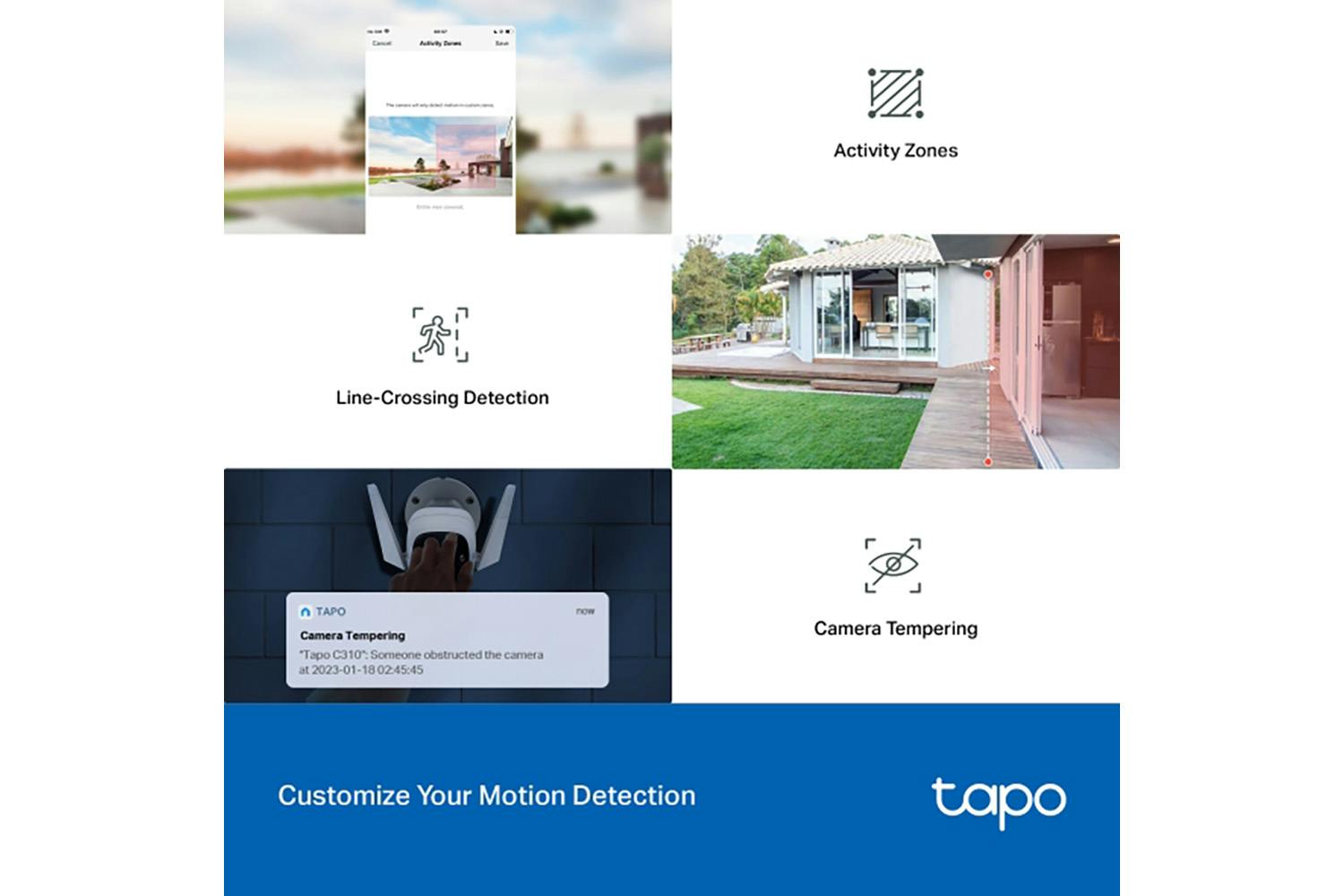 TP-Link Outdoor Security Wi-Fi Camera | Pack of 2-6