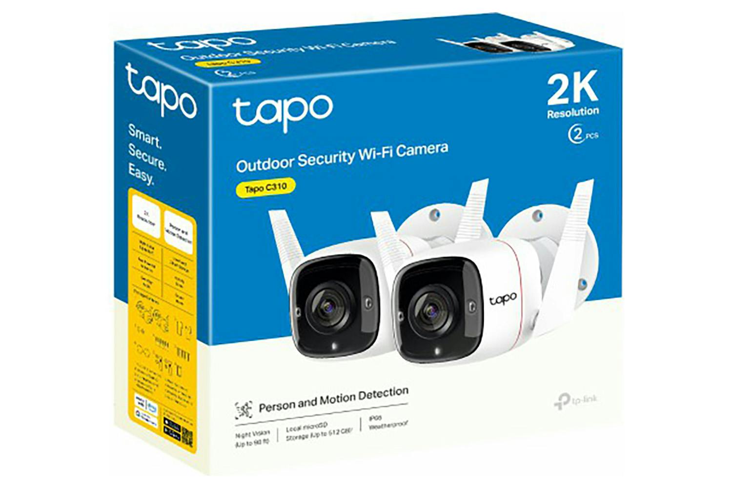 TP-Link Outdoor Security Wi-Fi Camera | Pack of 2-8