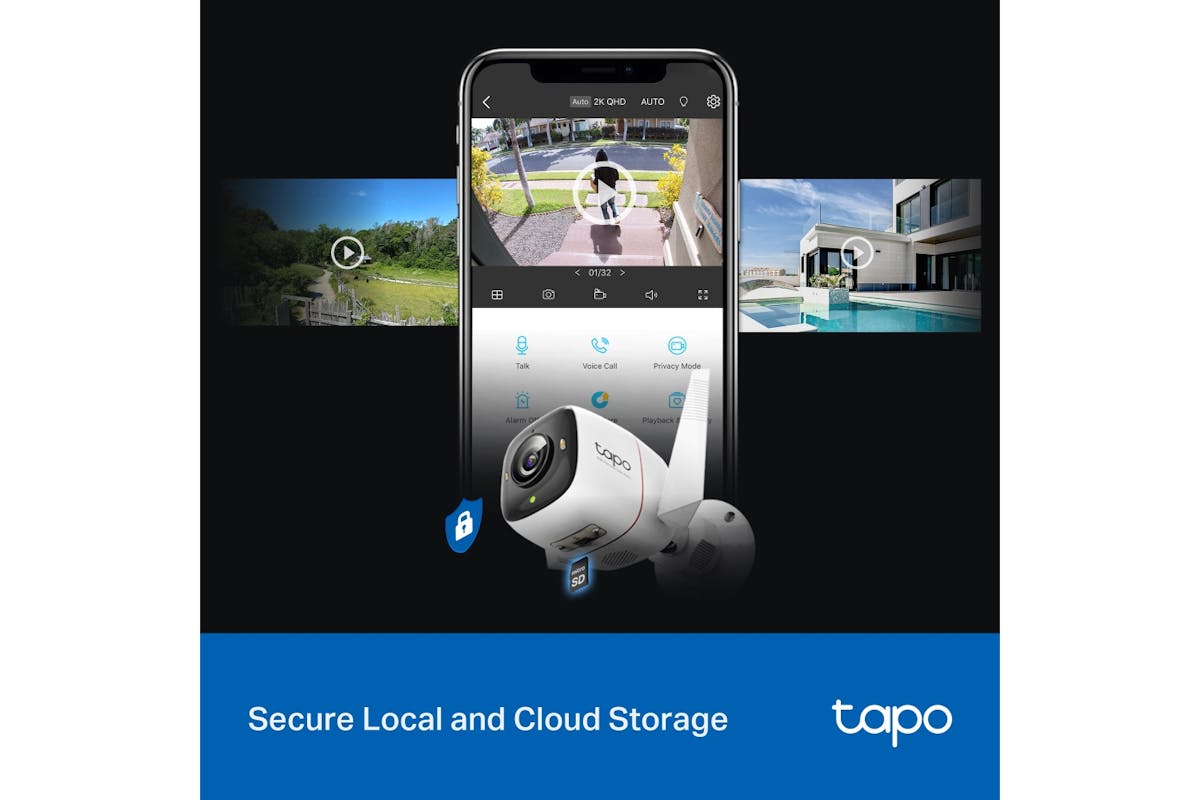 TP-Link Tapo Outdoor Security Wi-Fi Camera | White-8