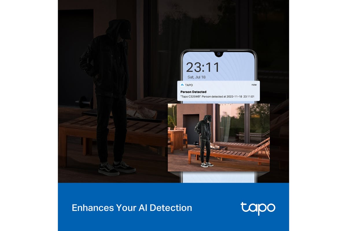 TP-Link Tapo Outdoor Security Wi-Fi Camera | White-7