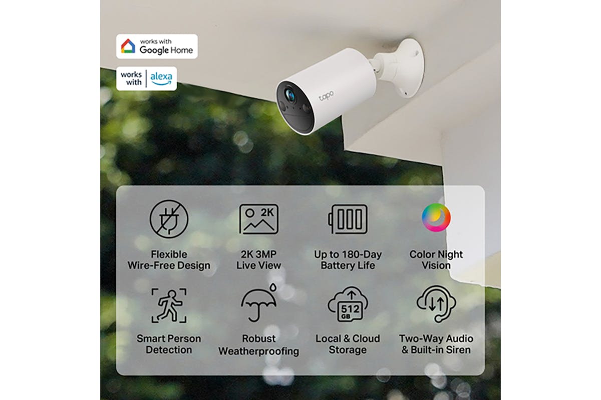 TP-Link Tapo C410 2-pack Bullet IP Outdoor security camera | White-4