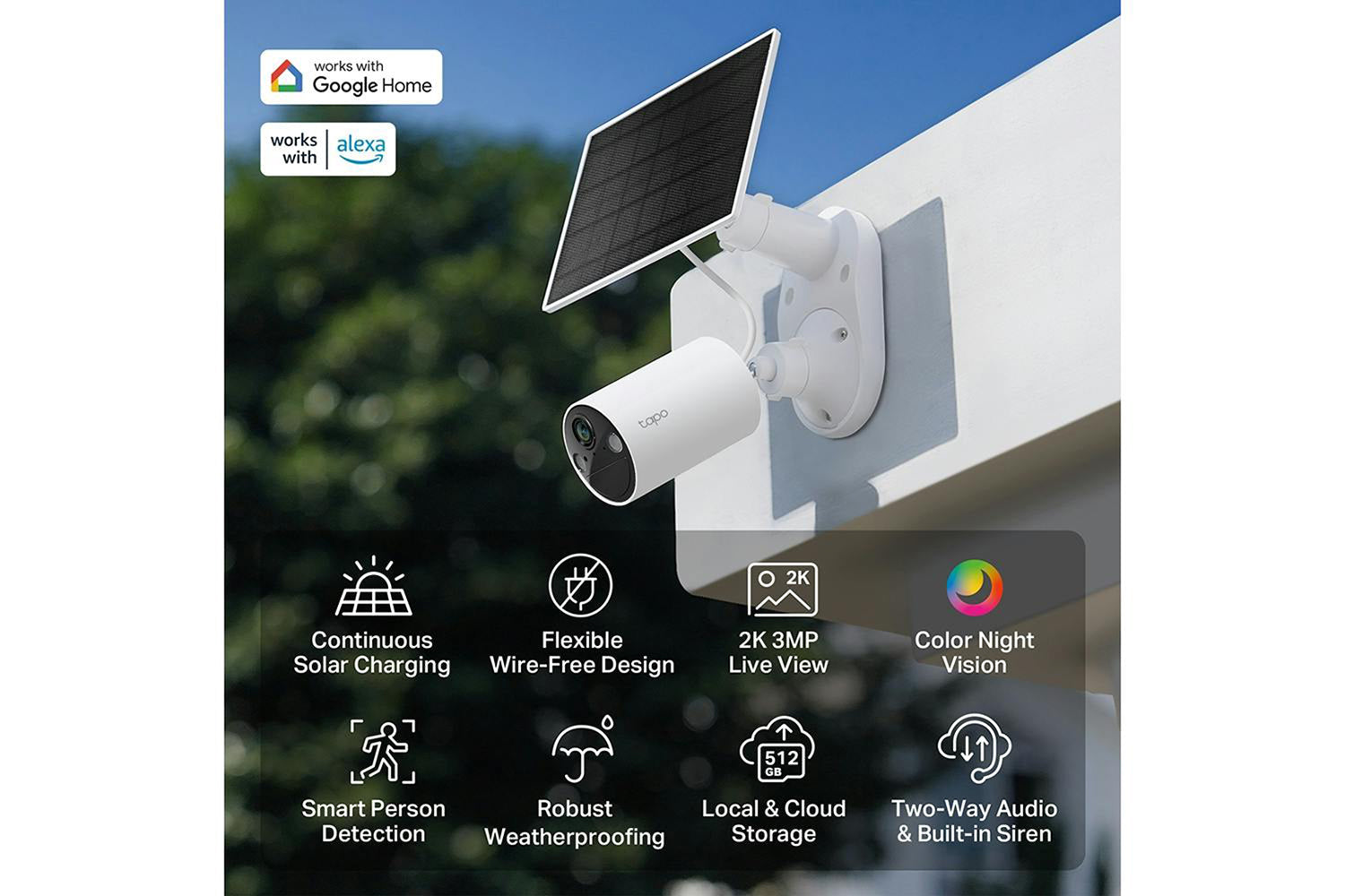 TP-Link Tapo C410 Smart Wire-Free Security Camera and Solar Panel-4
