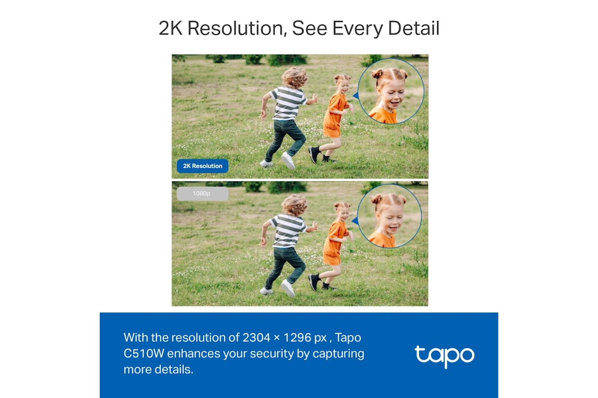 TP-Link Tapo Outdoor Pan/Tilt Security WiFi Camera | White/Black-4