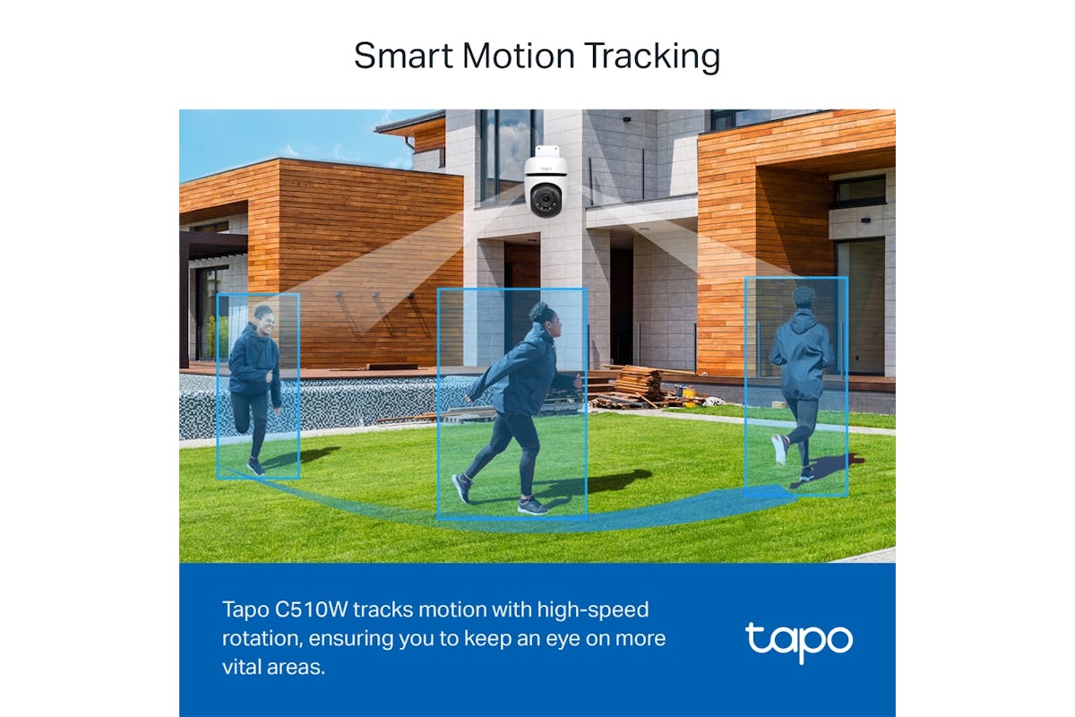 TP-Link Tapo Outdoor Pan/Tilt Security WiFi Camera | White/Black-7