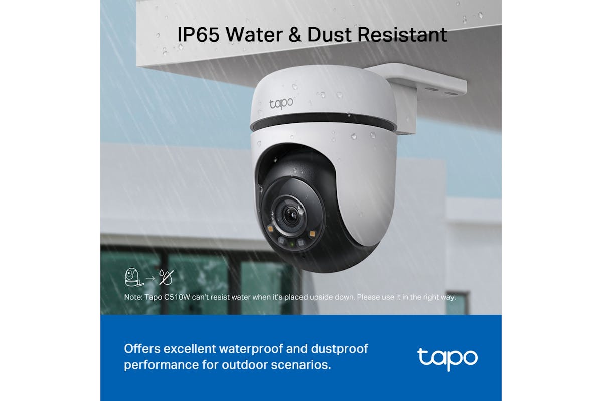 TP-Link Tapo Outdoor Pan/Tilt Security WiFi Camera | White/Black-9