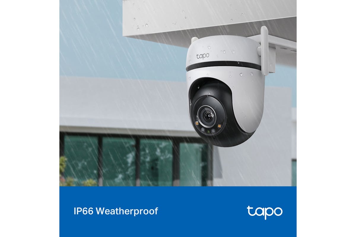 TP-Link Tapo Outdoor Pan/Tilt Security Wi-Fi Camera | Black/White-10