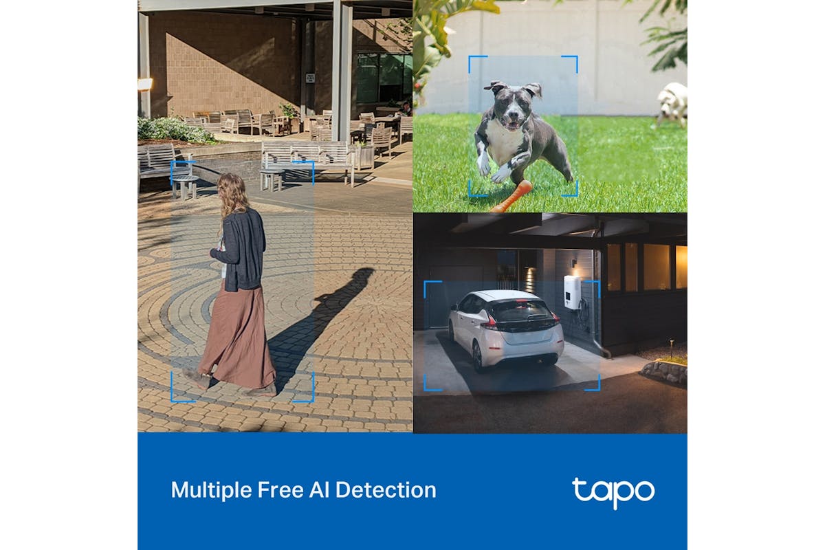 TP-Link Tapo Outdoor Pan/Tilt Security Wi-Fi Camera | Black/White-4
