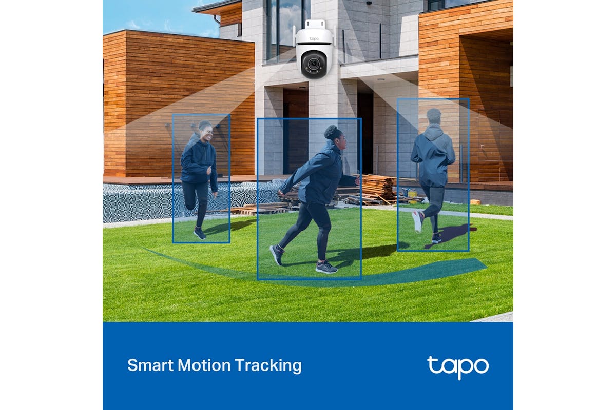 TP-Link Tapo Outdoor Pan/Tilt Security Wi-Fi Camera | Black/White-8
