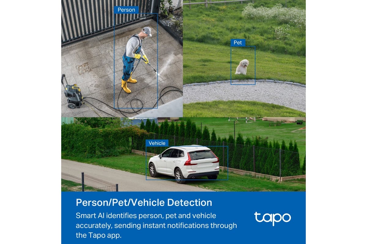 TP-Link TAPO C530WS Turret IP Outdoor Security Camera | White-10