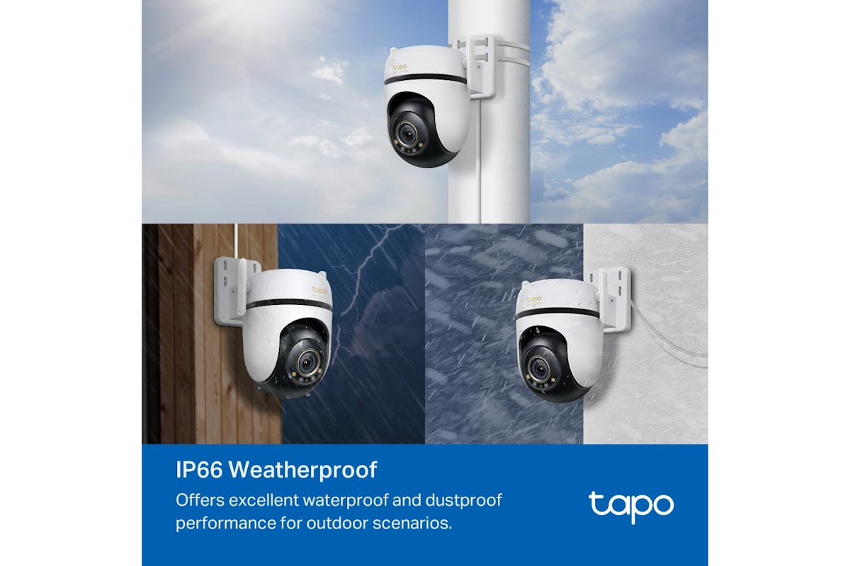 TP-Link TAPO C530WS Turret IP Outdoor Security Camera | White-14
