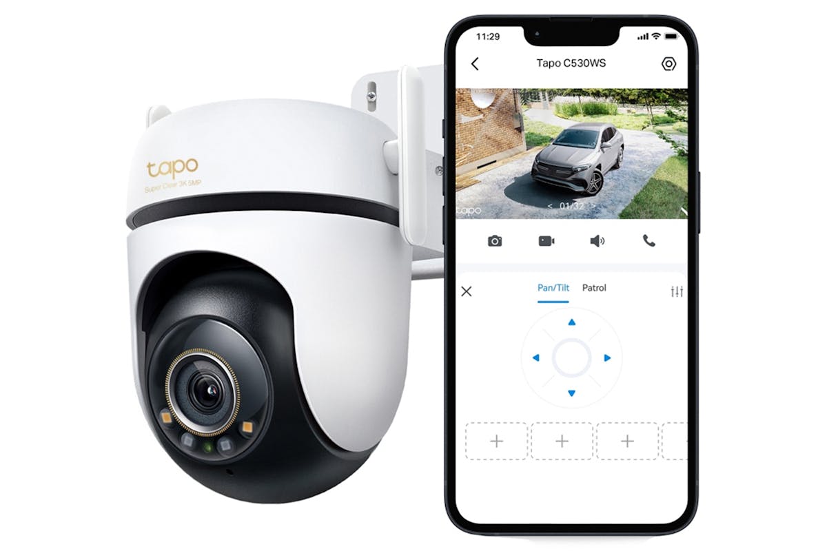 TP-Link TAPO C530WS Turret IP Outdoor Security Camera | White-4