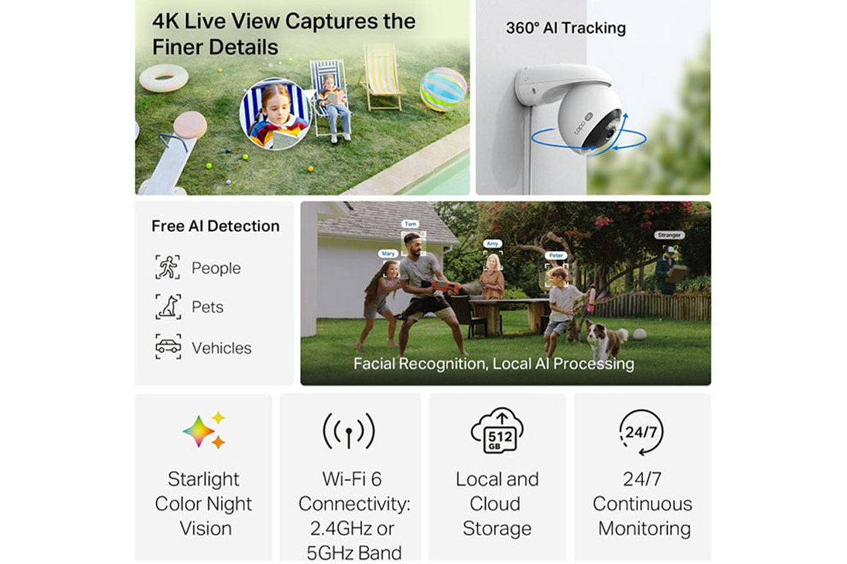 TP-Link Outdoor Pan/Tilt Security Wi-Fi Camera-2