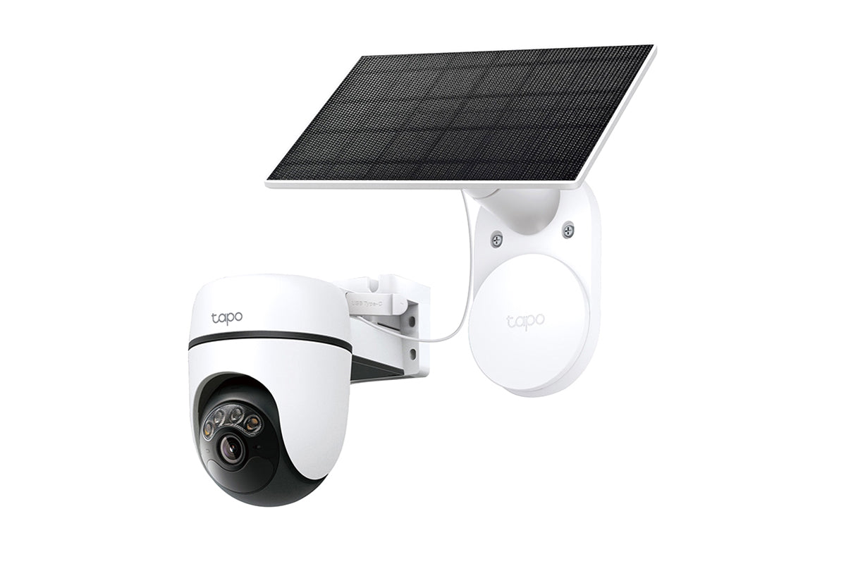 TP-Link Solar-Powered Pan/Tilt Security Camera Kit | TAPOC610KIT-2