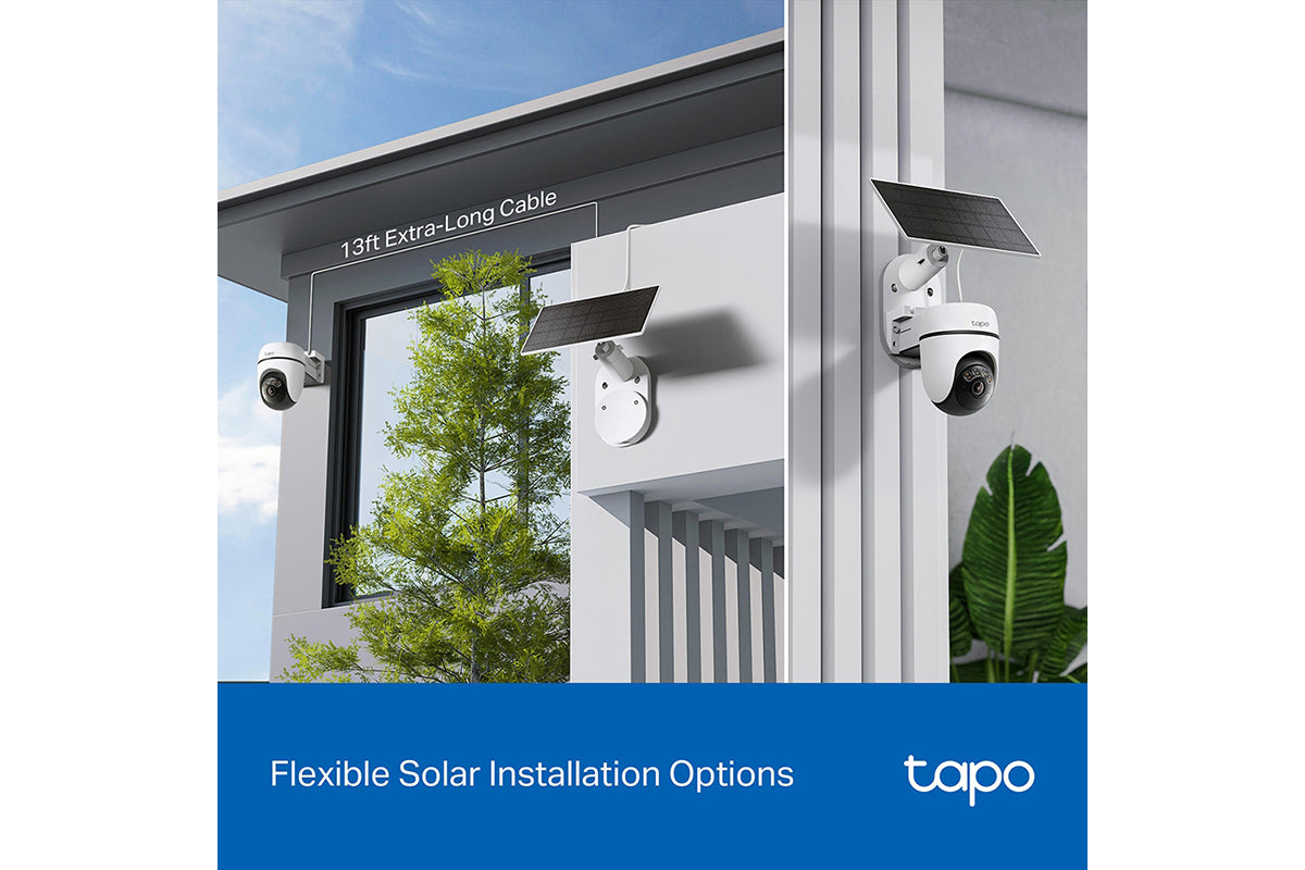 TP-Link Solar-Powered Pan/Tilt Security Camera Kit | TAPOC610KIT-5