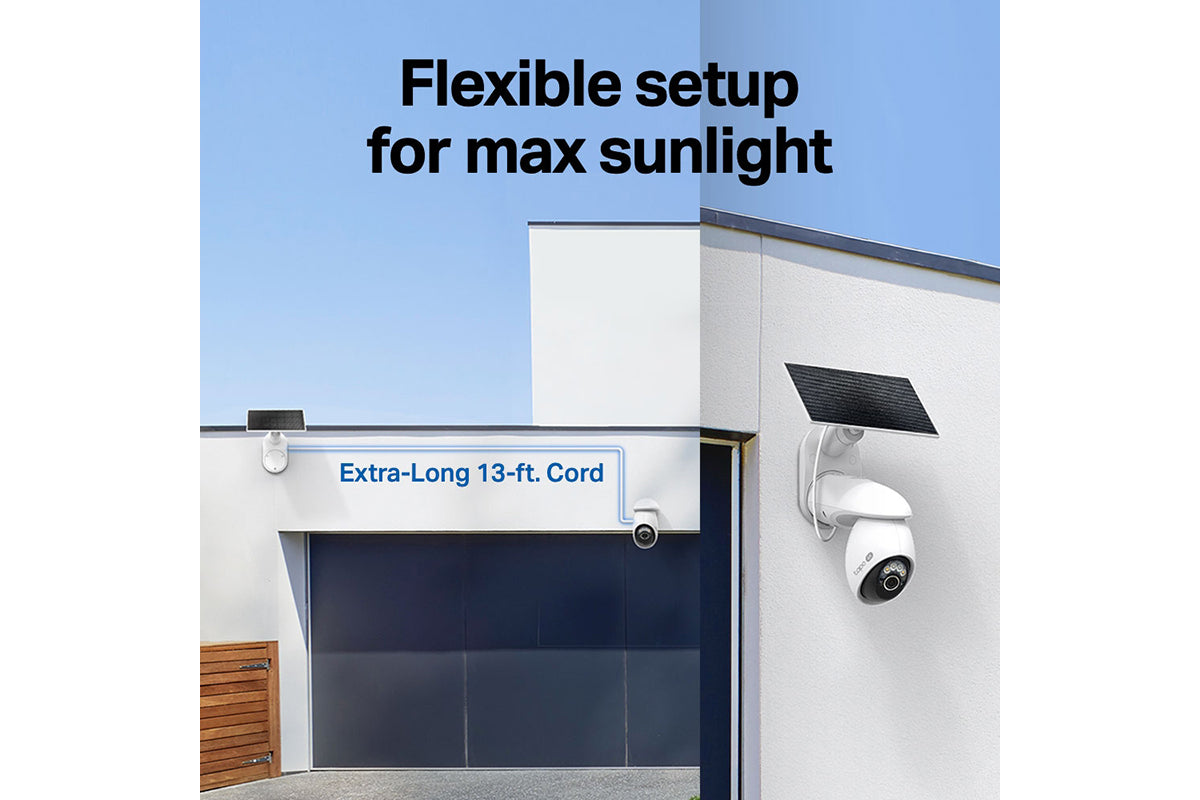 TP-Link Solar-Powered Pan/Tilt Security Camera Kit-11