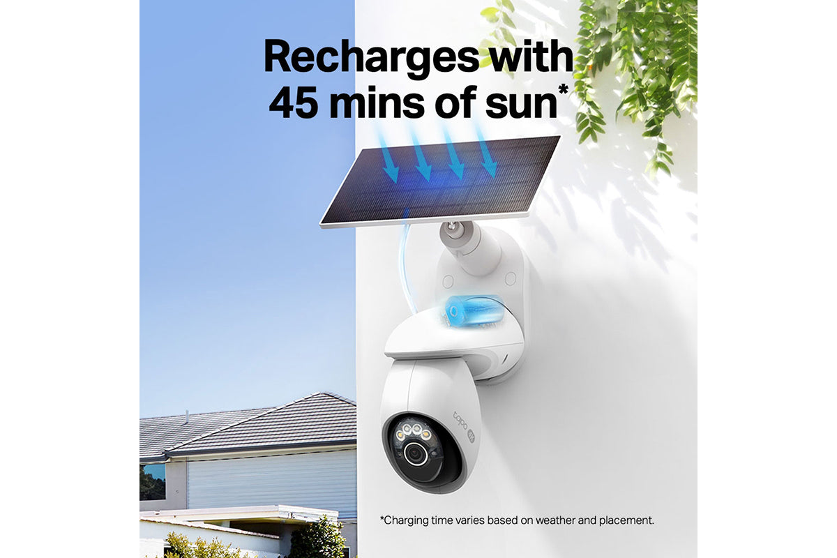 TP-Link Solar-Powered Pan/Tilt Security Camera Kit-4