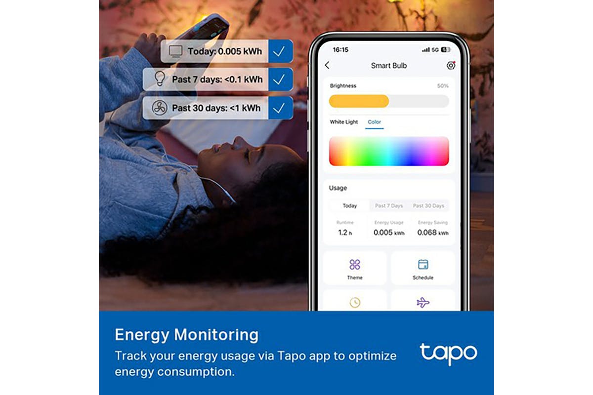 TP-Link Tapo Smart Wi-Fi Light Bulb | Multicolor-10