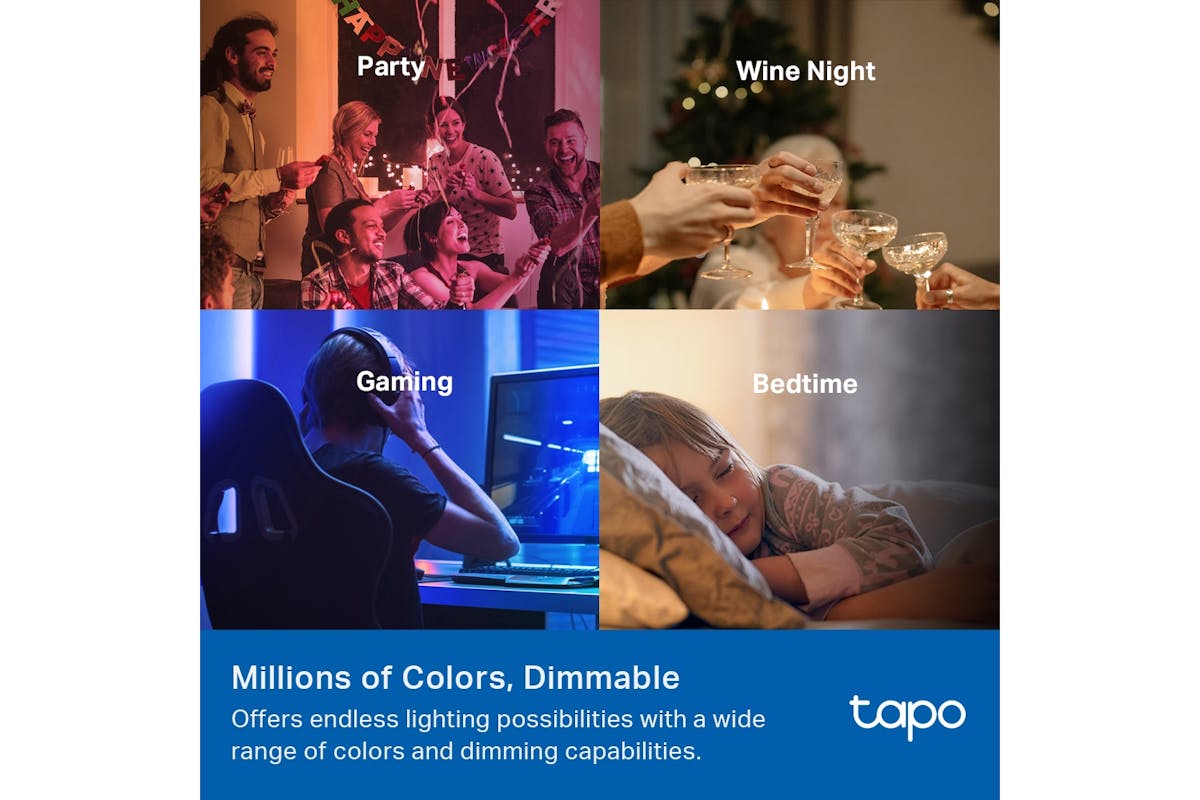 TP-Link Tapo Smart WiFi Light Bulb | Multicolour-3