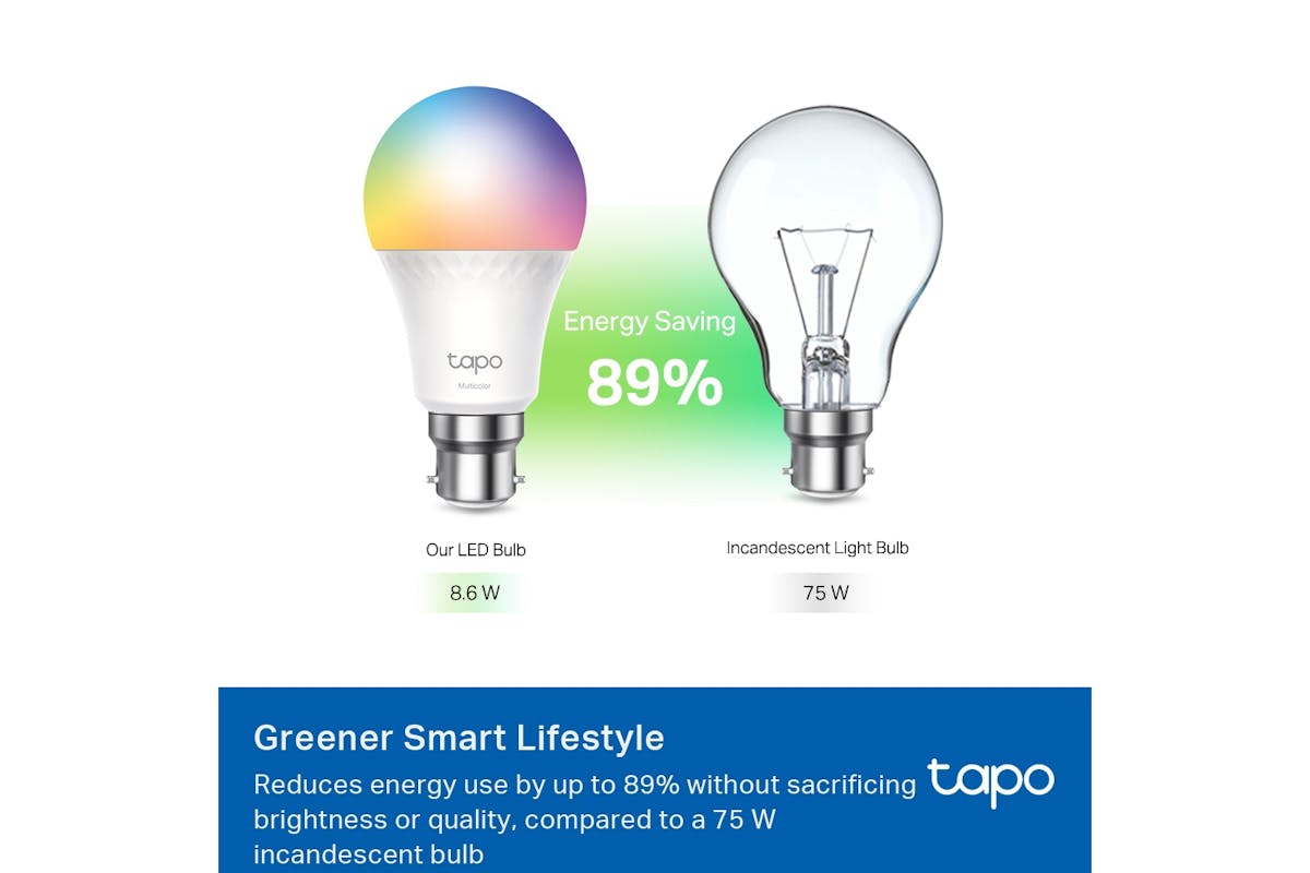 TP-Link Tapo Smart WiFi Light Bulb | Multicolour-7