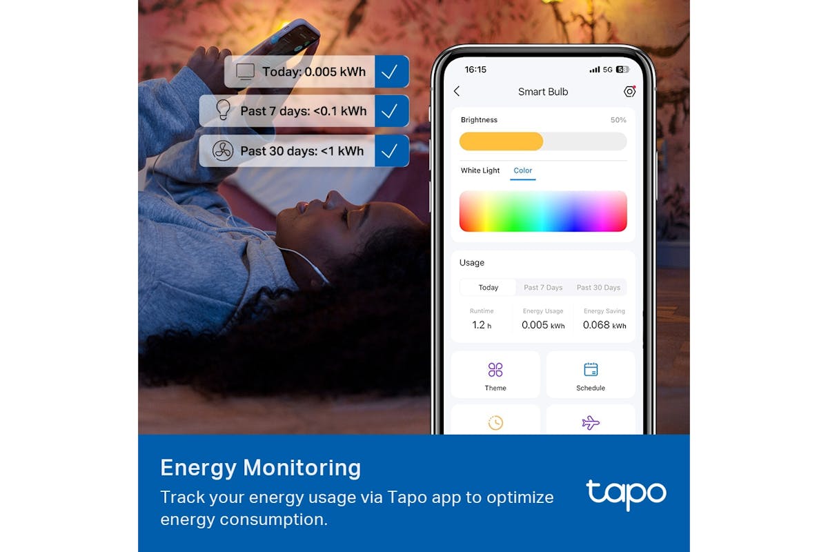TP-Link Tapo Smart WiFi Light Bulb | Multicolour-8
