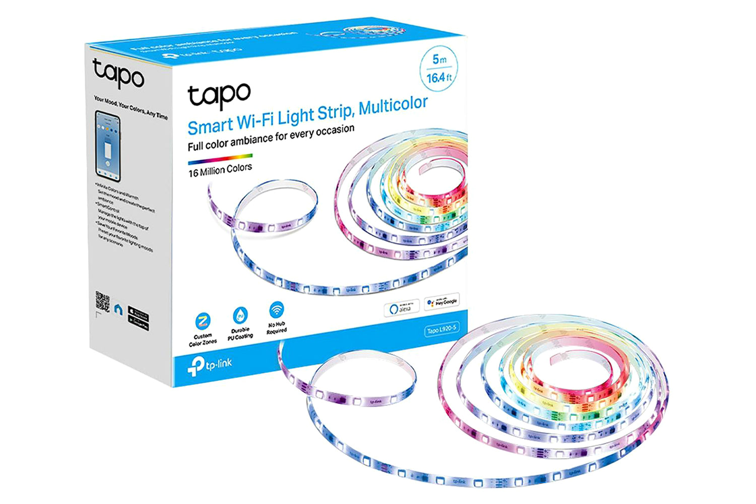 TP-Link 5m Smart Wi-Fi Light Strip Suitable For Outdoor Use | Multicolour-8