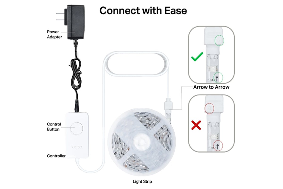 TP-Link Tapo Smart Wi-Fi Light Strip | Multicolor-8