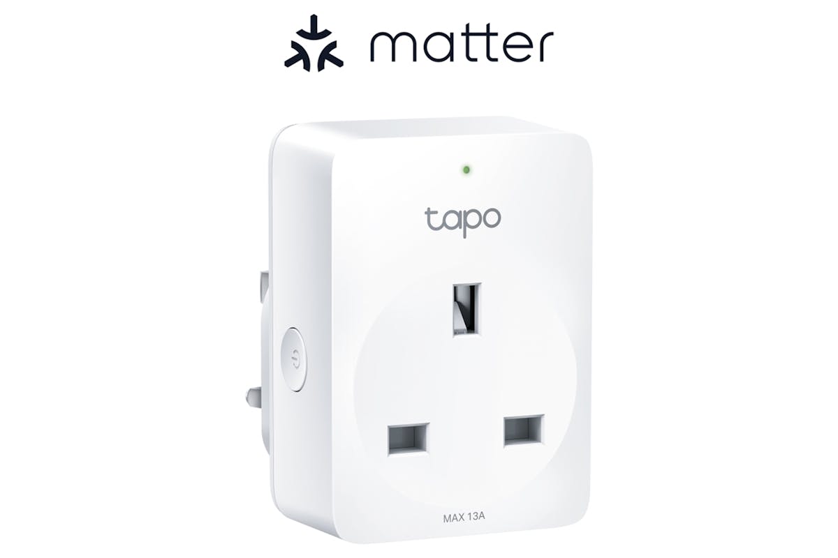 TP-Link Tapo Mini Smart Wi-Fi Plug with Energy Monitoring | White
