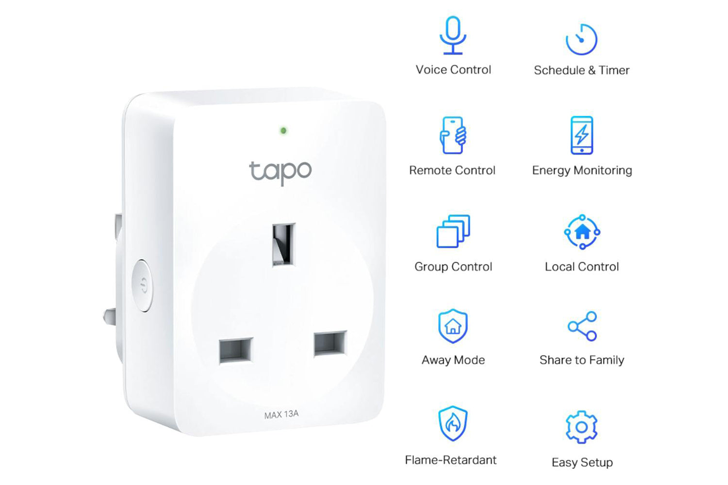 TP Link Tapo Smart Wifi Plug Energy Mon-3